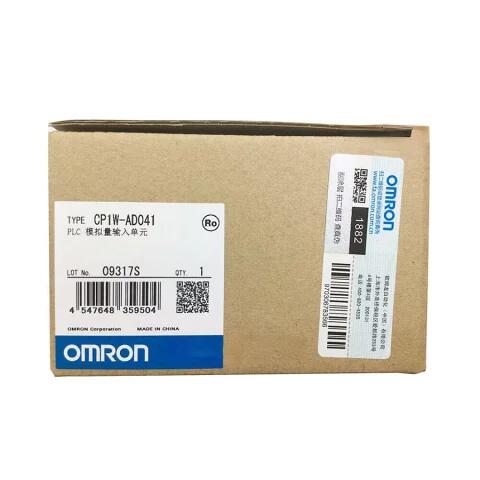 【新品★貨物輸送無料】OMRON オムロン CP1W-AD041【６ヶ月引き受ける】
