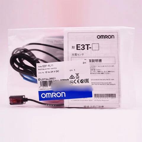 【新品★貨物輸送無料】OMRON オムロン E3T-FL11 2M 用 光電検知器【６ヶ月引き受ける】