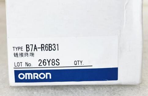 新品【 ★貨物輸送無料 】OMRON オムロン B7A-R6B31 用繋がり先っぽ続きもの【６ヶ月引きうける】
