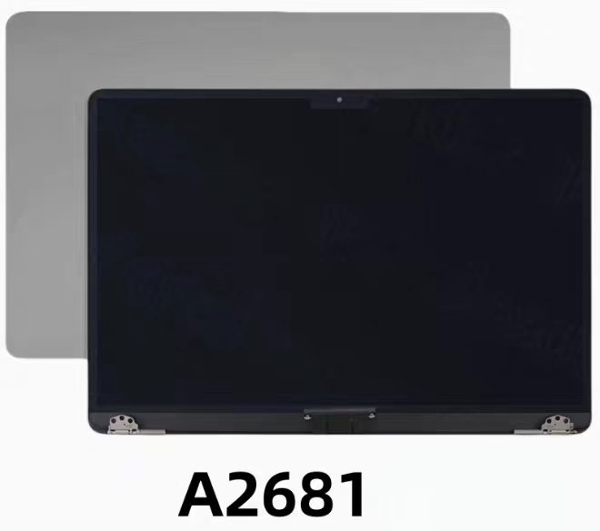 【新品】MacBook AIR M2 2022 A2681 交換用フル液晶ディスプレイアセンブリ スペースグレー 画面一体型上部パネル 13.6インチ 2560×1664 レティナディスプレイ|astarshop