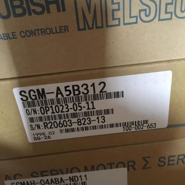 【新品★貨物輸送無料】YASKAWA / 安川電機 SGM-A5B312【６ヶ月引き受ける】
