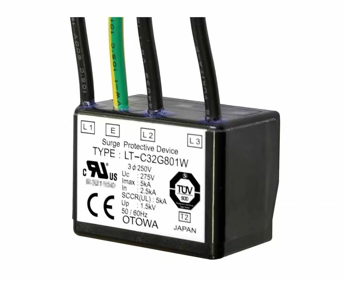新品【 ★貨物輸送無料 】OTOWA 音羽電機 LT-C32G801WS とり備える用SPD 避雷器 800V OT【６ヶ月引きうける】