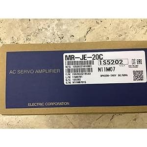 新品  貨物輸送無料MITSUBISHI 三菱電機MR-JE-20Cサーボ １番ウッド 【６ヶ月引きうける】