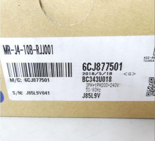 新品  貨物輸送無料 MITSUBISHI 三菱電機MR-J4-10B-RJJ001サーボアンプリファイアー【６ヶ月引き請ける】