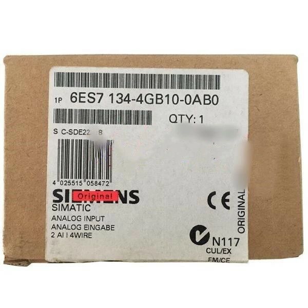 新品 貨物輸送無料 Siemens ジーメンス6ES7134-4GB10-0AB0インターフェイスモジュール【６ヶ月引きうける】