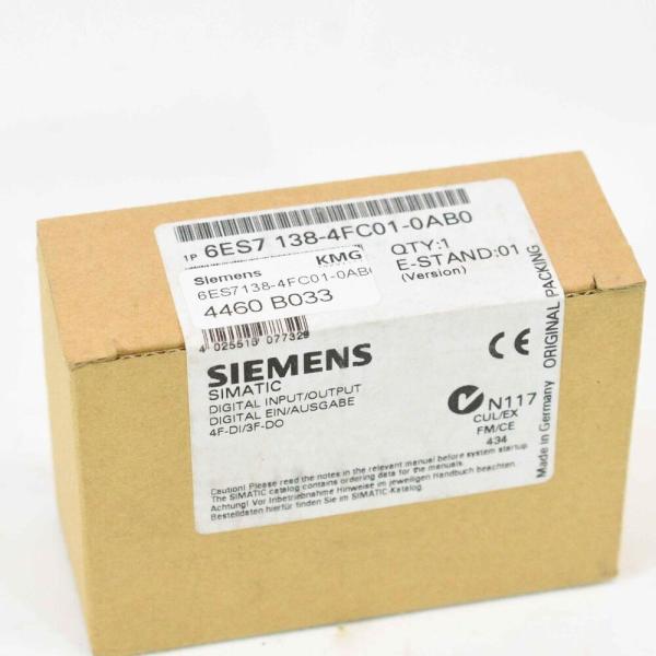 新品 貨物輸送無料 Siemens ジーメンス6ES7 138-4FC01-0AB0インターフェイスモジュール【６ヶ月引きうける】