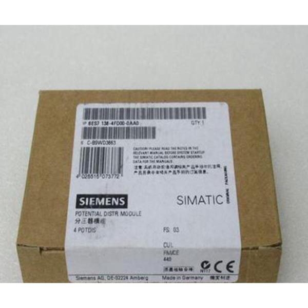 新品 貨物輸送無料 Siemens ジーメンス6ES7 138-4FD00-0AA0インターフェイスモジュール【６ヶ月引き受ける】