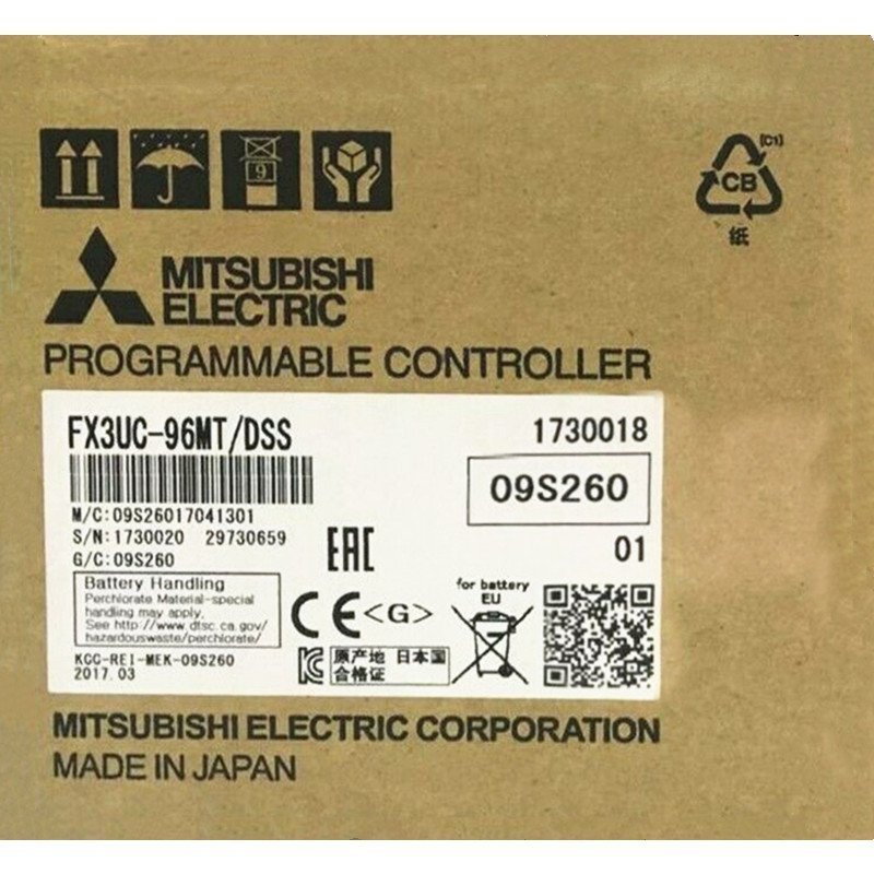 【新品★貨物輸送無料】MITSUBISHI 三菱電機 FX3UC-96MT/DSS【６ヶ月引きうける】