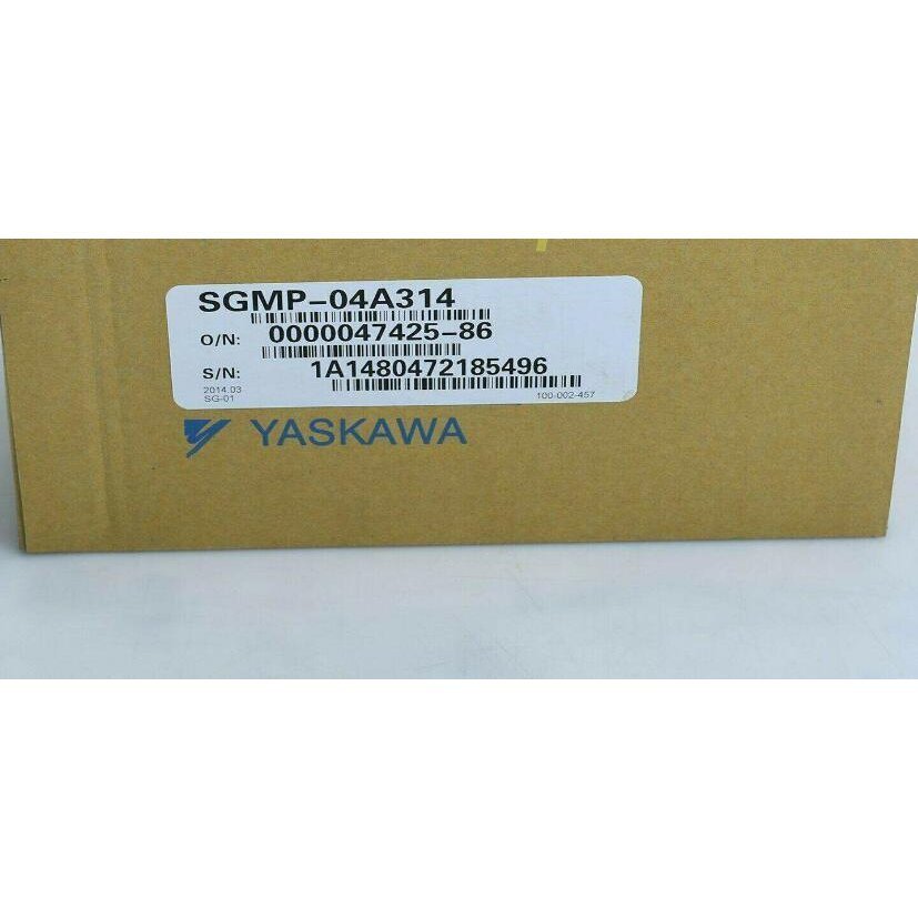 新品【 ★貨物輸送無料 】YASKAWA サーボ原動機 SGMP-04A314【６ヶ月引きうける】
