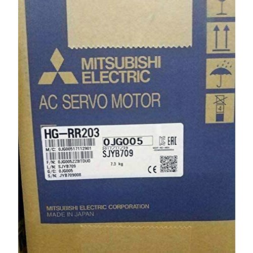 新品【 ★貨物輸送無料 】MITSUBISHI/三菱 HG-RR203 サーボ原動機【６ヶ月引き請ける】