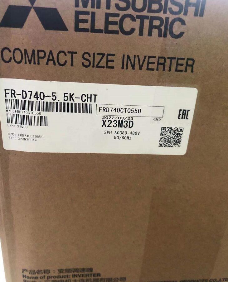【新品 ★貨物輸送無料 】MITSUBISHI 三菱 はたご屋取り替えっこ FR-D740-5.5K-CHT【６ヶ月引き受ける】