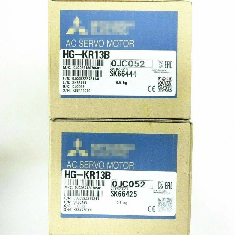 新品【 ★貨物輸送無料 】三菱電機 AC サーボ原動機 HG-KR13B【６ヶ月引き受ける】