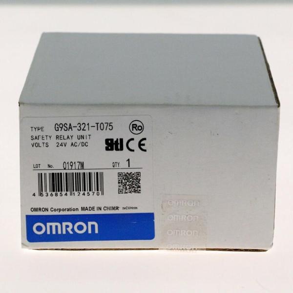 【新品★貨物輸送無料】OMRON セーフティ・リレーユニット G9SA-321-T075【６ヶ月引きうける】