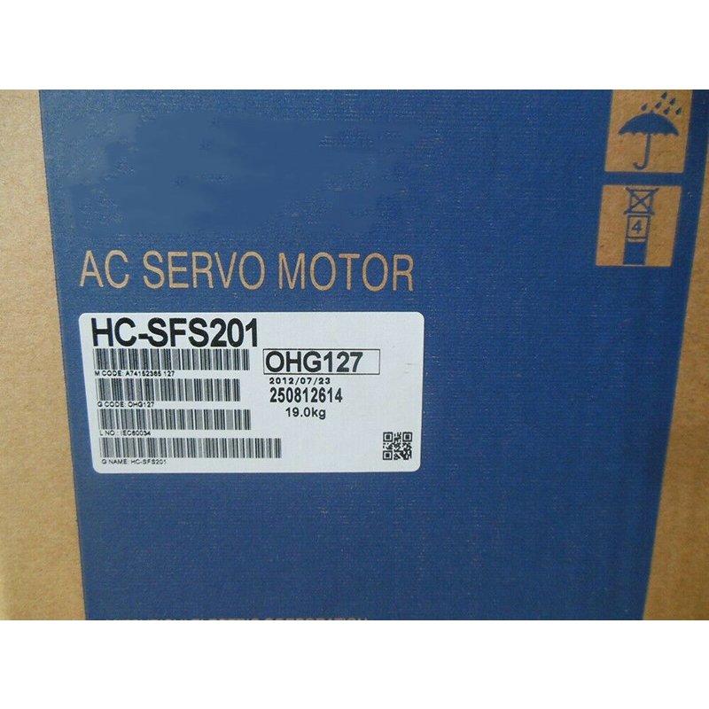 新品【 ★貨物輸送無料 】MITSUBISHI 三菱電機 HC-SFS201 サーボ原動機【６ヶ月引き請ける】