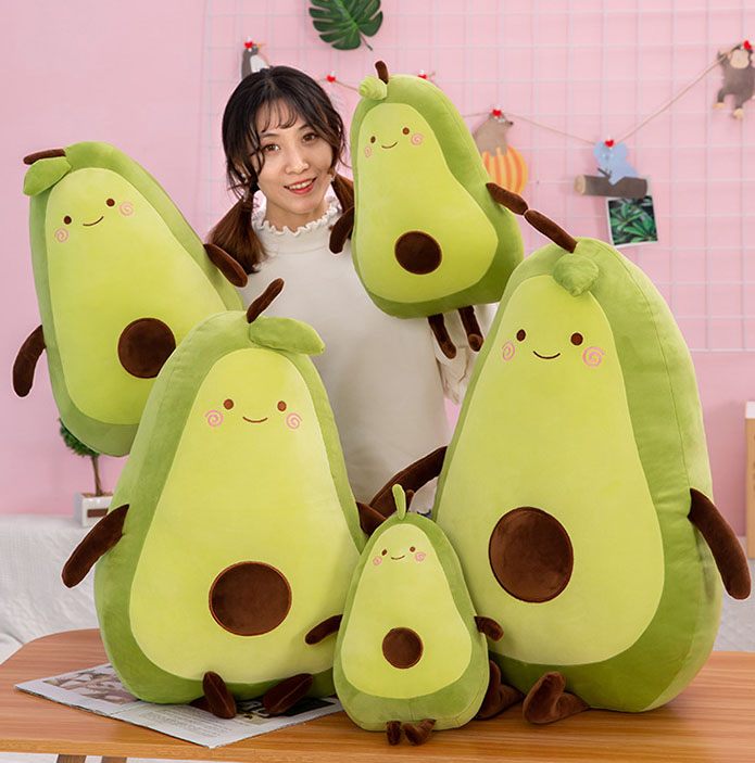 送料無料 85cm ぬいぐるみ 抱き枕 アボカド avocado インテリア 彼女に ふわふわで癒される 柔らか 心地いい プレゼント 子供 おもちゃ 動物 おもしろ 可愛い かわいい c-wanou-10288-gg