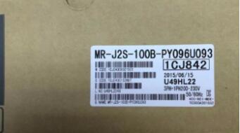 【新品 ★貨物輸送無料 】 MITSUBISHI 三菱電機 MR-J2S-100B-PY096U093 【６ヶ月引きうける】