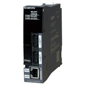 新品◆貨物輸送無料★三菱電機 R64MTCPU MELSEC iQ-R続きもの ジーメンスション中央処理装置 最大限度64軸抑えつける用 弾き出す一廻り0.222ms~ SCCNET III/H相応う【６ヶ月保