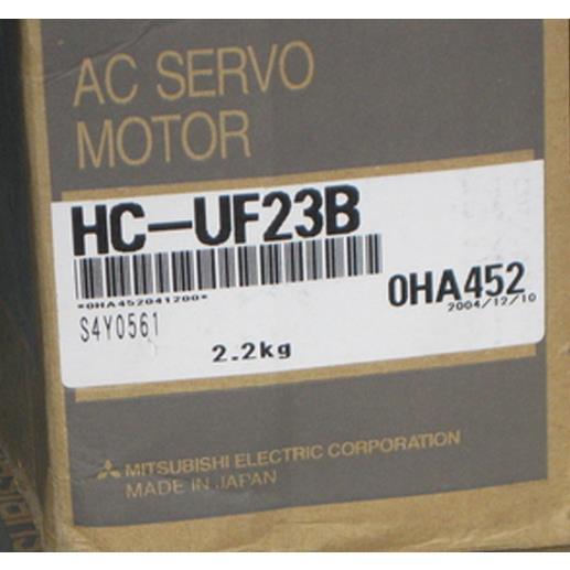 新品◆貨物輸送無料◆ MITSUBISHI 三菱電機 HC-UF23B サーボ原動機   ◆ 6ヶ月引きうける