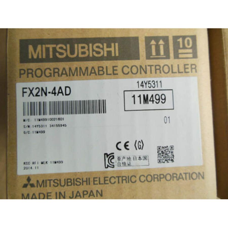 ■【新品★貨物輸送無料】MITSUBISHI 三菱電機 FX2N-4AD 【６ヶ月引き請ける】
