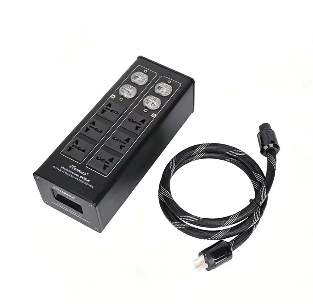 新品 10口高級 オーディオ専用 アドバンスト電源タップ LED液晶モニターディスプレー電圧/電流/パワー/消費電力 HiFiオーディオ電源ケー｜astarshop 11,100円