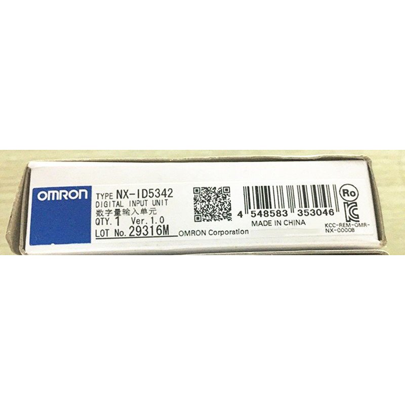 【新品★貨物輸送無料】OMRON オムロン NX-ID5342 【６ヶ月引き請ける】