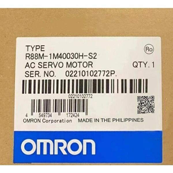 【新品★貨物輸送無料】OMRON オムロン R88M-1M40030H-S2 用サーボ原動機【６ヶ月引きうける】