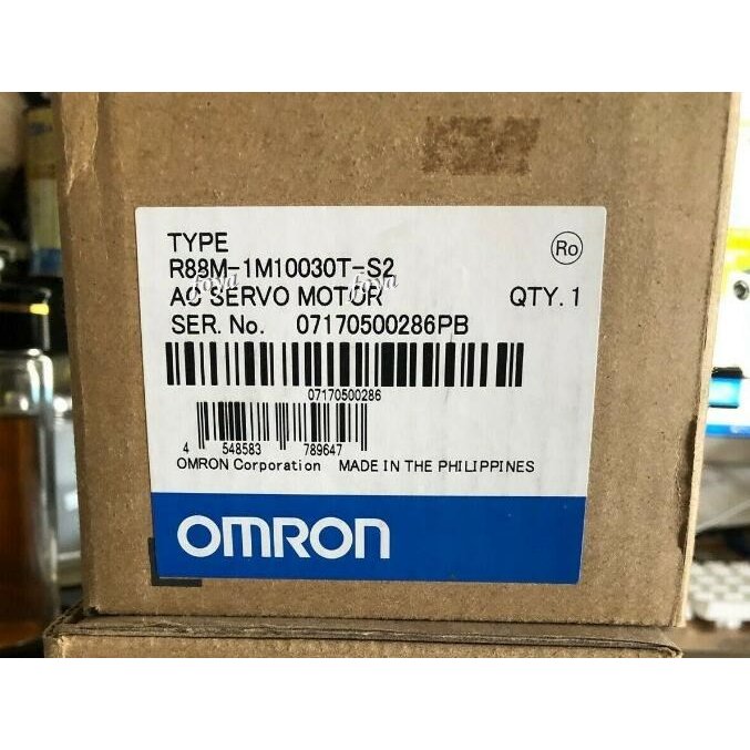 【新品★貨物輸送無料】OMRON オムロン R88M-1M10030T-S2 用サーボ原動機【６ヶ月引きうける】