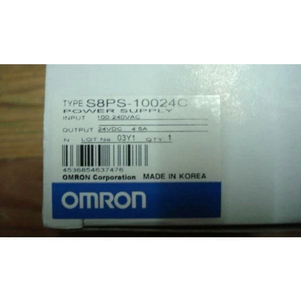【新品★貨物輸送無料】OMRON オムロン S8なおなお書き-10024C 24VDC 4.5A 用 取り替えっこワット数【６ヶ月引きうける】