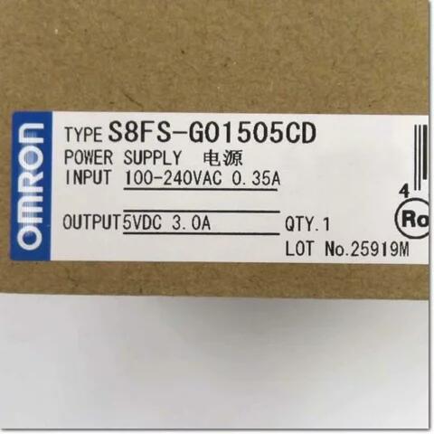 【新品★貨物輸送無料】OMRON オムロン S8FS-G01505CD 5VDC 3.0A 用 取り替えっこワット数 【６ヶ月引きうける】