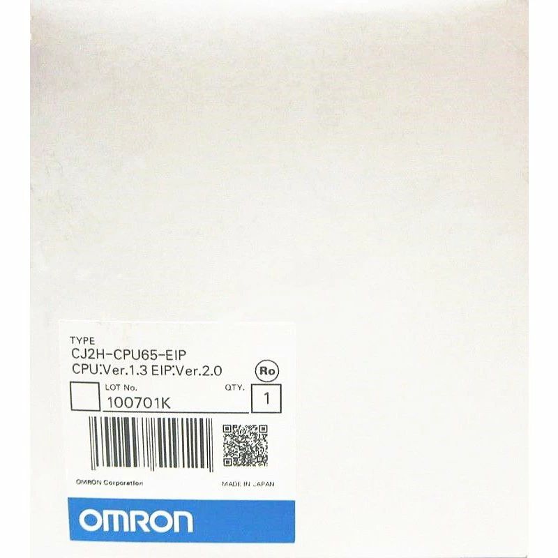 【 新品★貨物輸送無料 】OMRON オムロン CJ2H-中央処理装置65-EIP 中央処理装置社会的単位【６ヶ月引き請ける】