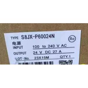 【新品★貨物輸送無料】OMRON オムロン S8JX-P60024N AC100-240V 用スイッチングワット数【６ヶ月引き請ける】