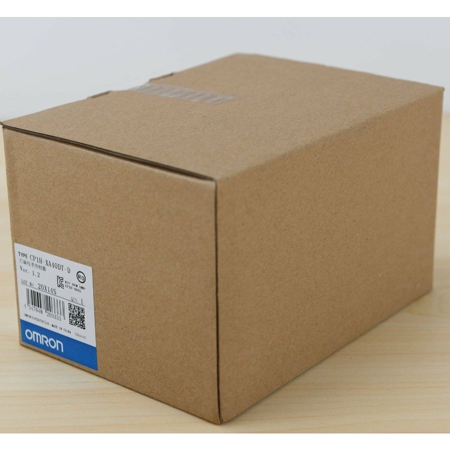 【新品★貨物輸送無料】OMRON オムロン CP1H-XA40DT-D シーケンサ 【６ヶ月引きうける】
