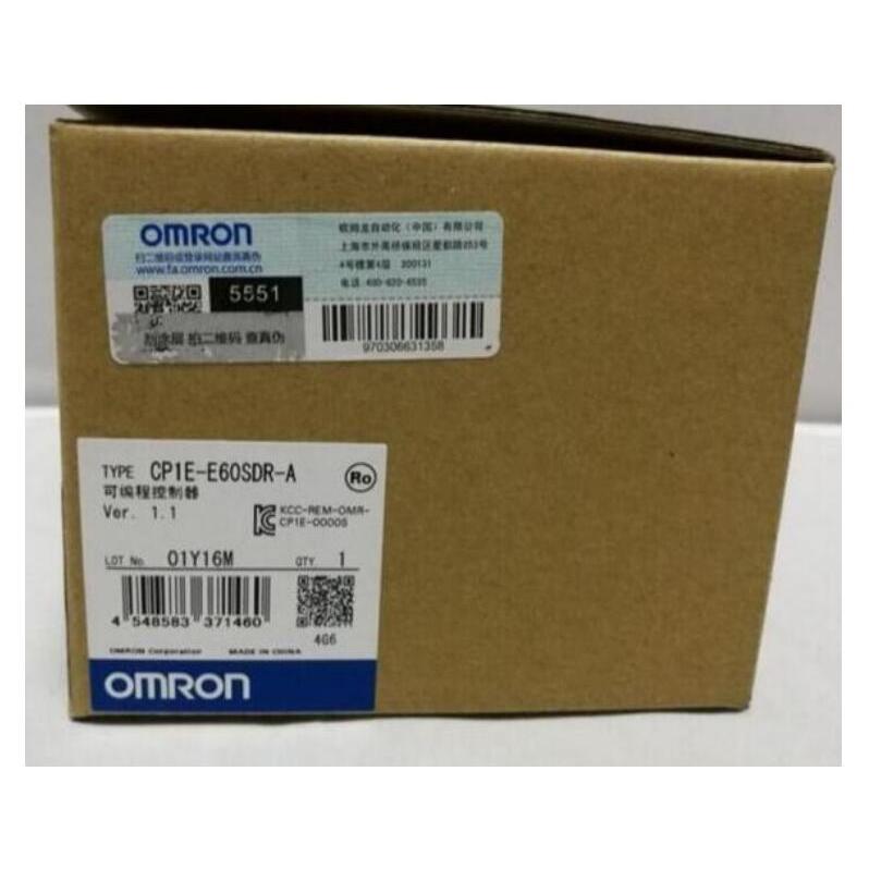 【新品★貨物輸送無料】OMRON オムロン CP1E-E60SDR-A【６ヶ月引き請ける】