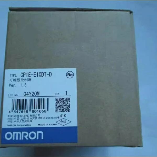 【新品★貨物輸送無料】OMRON オムロン CP1E-E10DT-D 用プログラマブル制御装置【６ヶ月引きうける】
