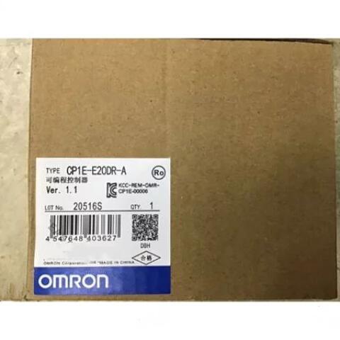 【新品★貨物輸送無料】OMRON オムロン CP1E-E20DR-A【６ヶ月引き受ける】