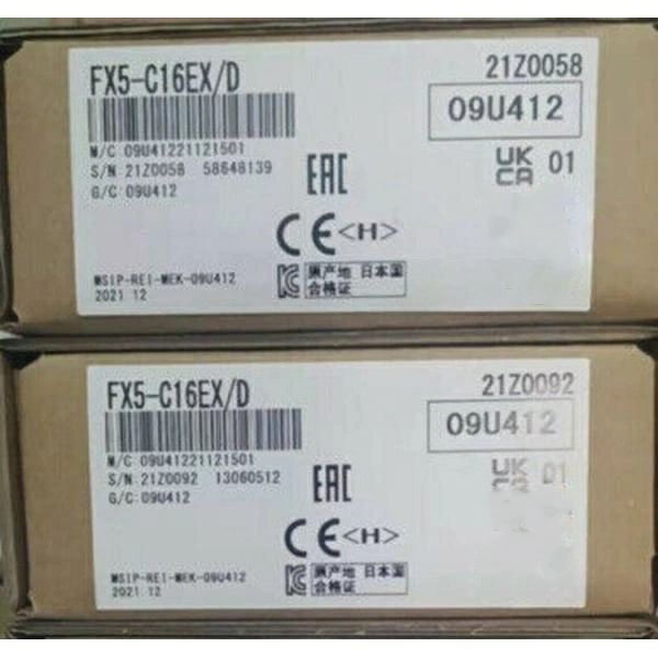【新品★貨物輸送無料】MITSUBISHI 三菱電機 FX5-C16EX/D 用 インプット社会的単位 増設コネクト手合い インプット：16点 DC24V シンク【６ヶ月引きうける】