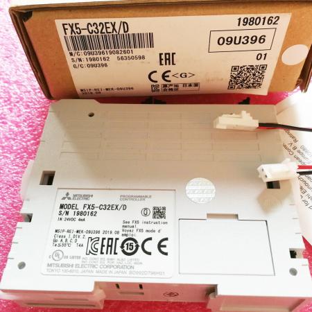 【新品★貨物輸送無料】MITSUBISHI 三菱電機 FX5-C32EX/D 用インプット社会的単位増設コネクト手合い インプット：32点 DC24V シンク【６ヶ月引きうける】