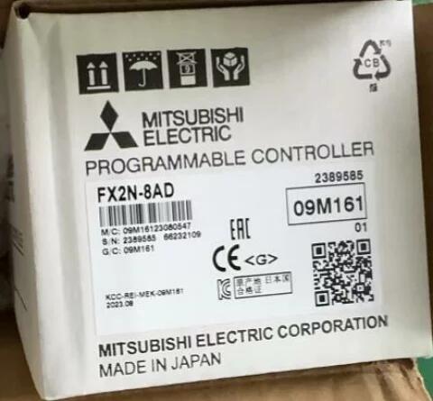 ■【新品★貨物輸送無料】MITSUBISHI 三菱 FX2N-8AD アナログ(気温検出器)インプット【６ヶ月引きうける】