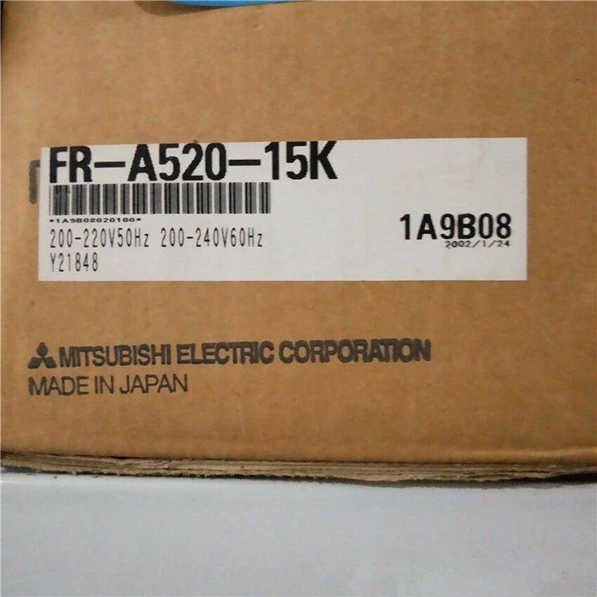 新品【 ★貨物輸送無料 】MITSUBISHI 三菱電機 FR-A520-15K【６ヶ月引きうける】