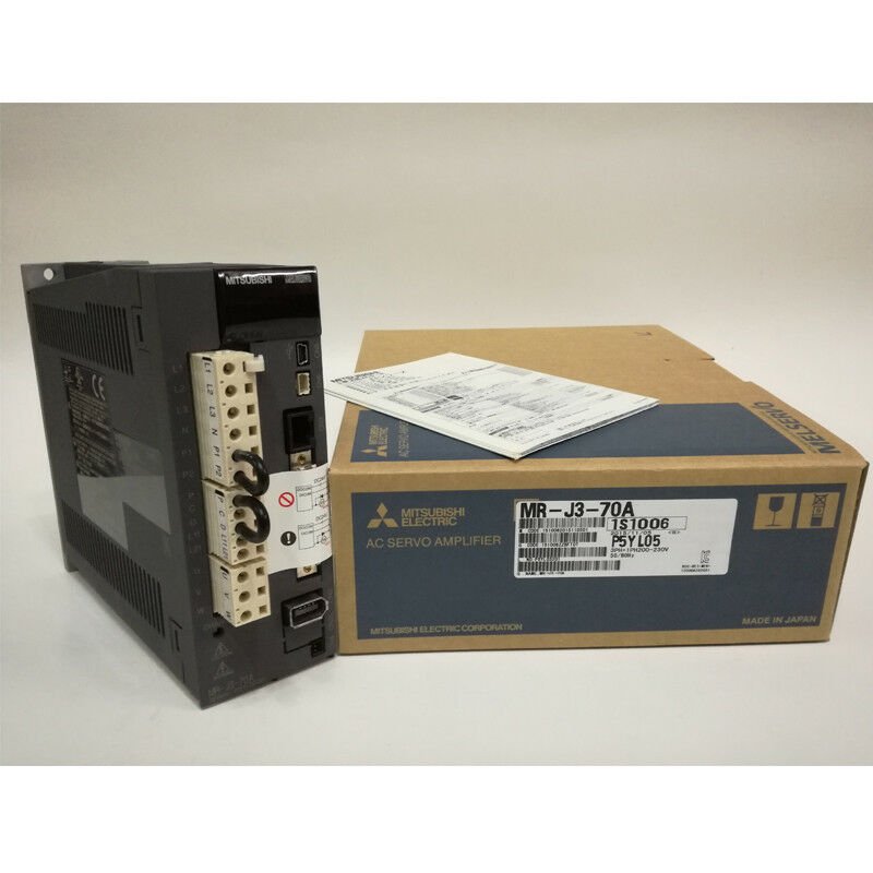 【新品★適当お願いごと書★税込★貨物輸送無料】MITSUBISHI 三菱電機 MR-J3-70A ACサーボアンプリファイアー シーケンサ PLC 【６ヶ月引きうける】
