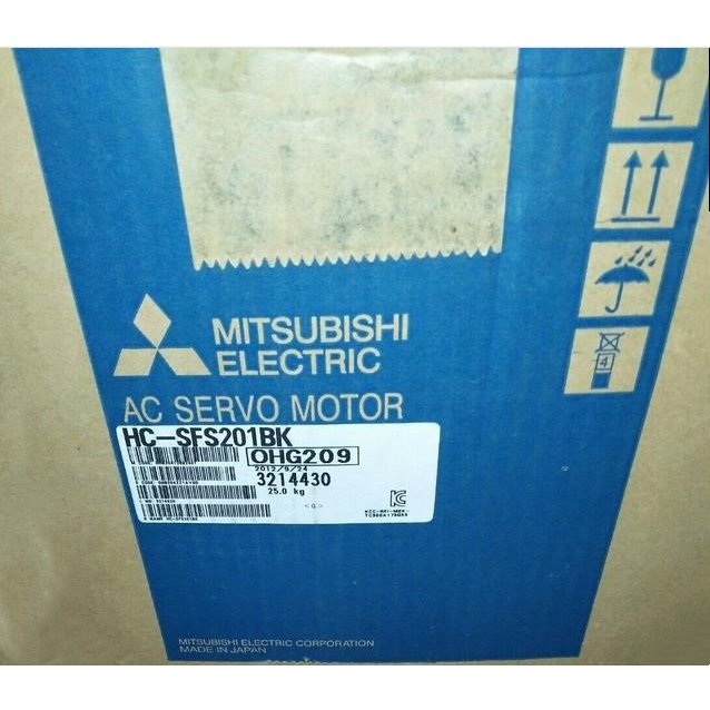 新品【 ★貨物輸送無料 】MITSUBISHI/三菱 HC-SFS201BK サーボ原動機【６ヶ月引きうける】