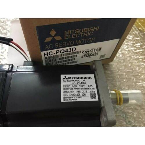 新品【 ★貨物輸送無料 】MITSUBISHI 三菱電機 HC-PQ43D サーボ原動機【６ヶ月引きうける】