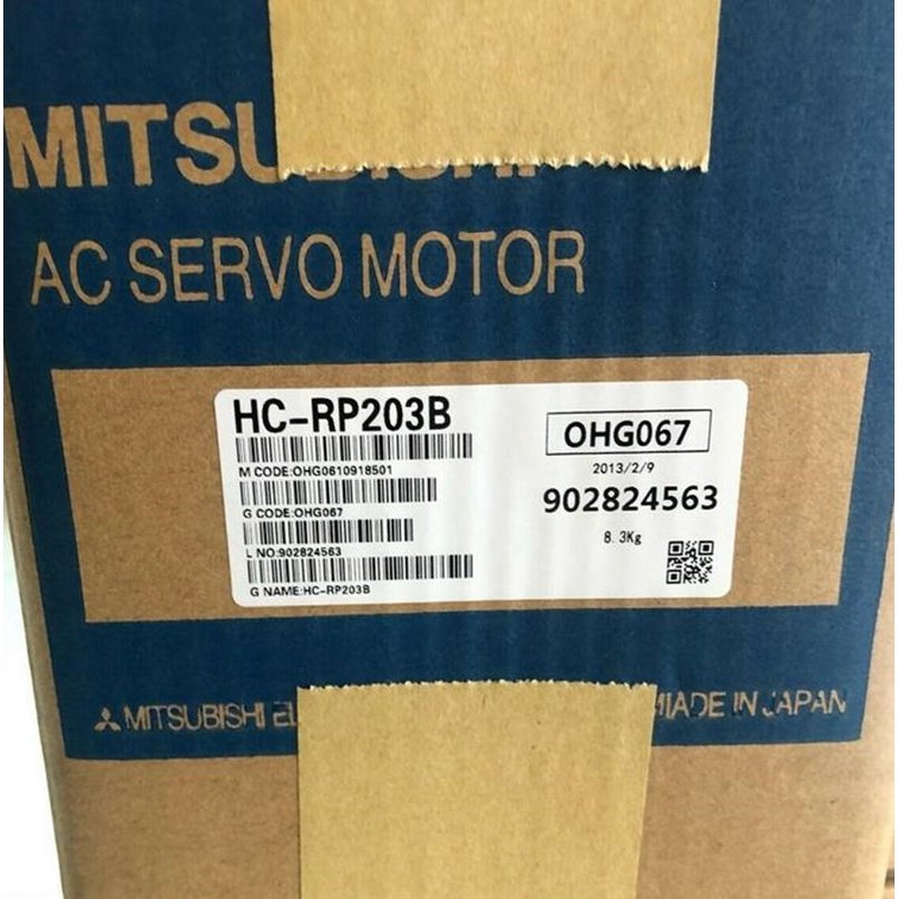 新品【 ★貨物輸送無料 】MITSUBISHI 三菱電機 HC-RP203B サーボ原動機【６ヶ月引きうける】