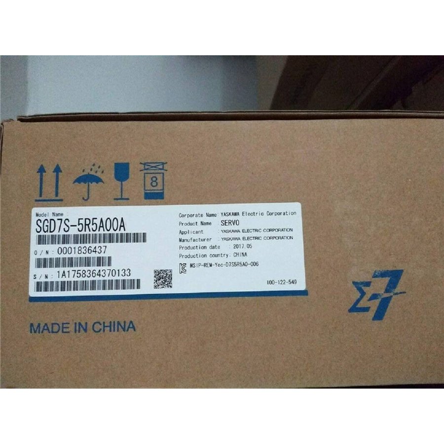 【新品★貨物輸送無料】YASKAWA / 安川電機 SGD7S-5R5A00A サーボ１番ウッド【６ヶ月引き請ける】