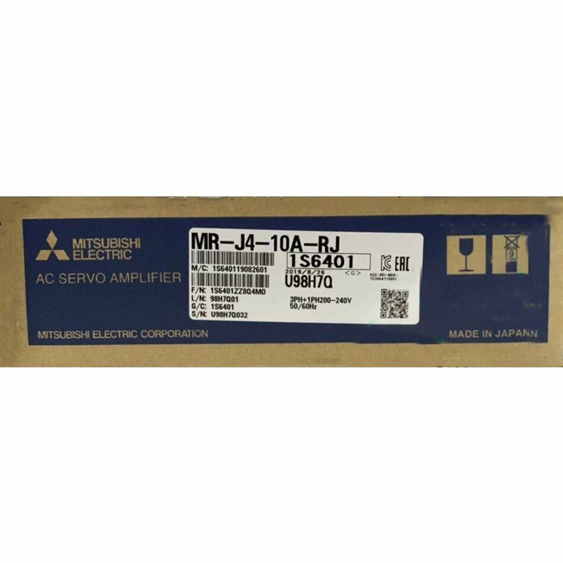 新品【 ★貨物輸送無料 】MITSUBISHI/三菱 MR-J4-10A-RJ サーボアンプリファイアー【６ヶ月引きうける】