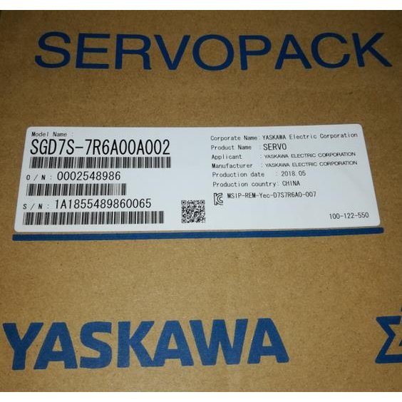 新品【 ★貨物輸送無料 】YASKAWA 安川電機 SGD7S-7R6A00A002 サーボ１番ウッド【６ヶ月引きうける】