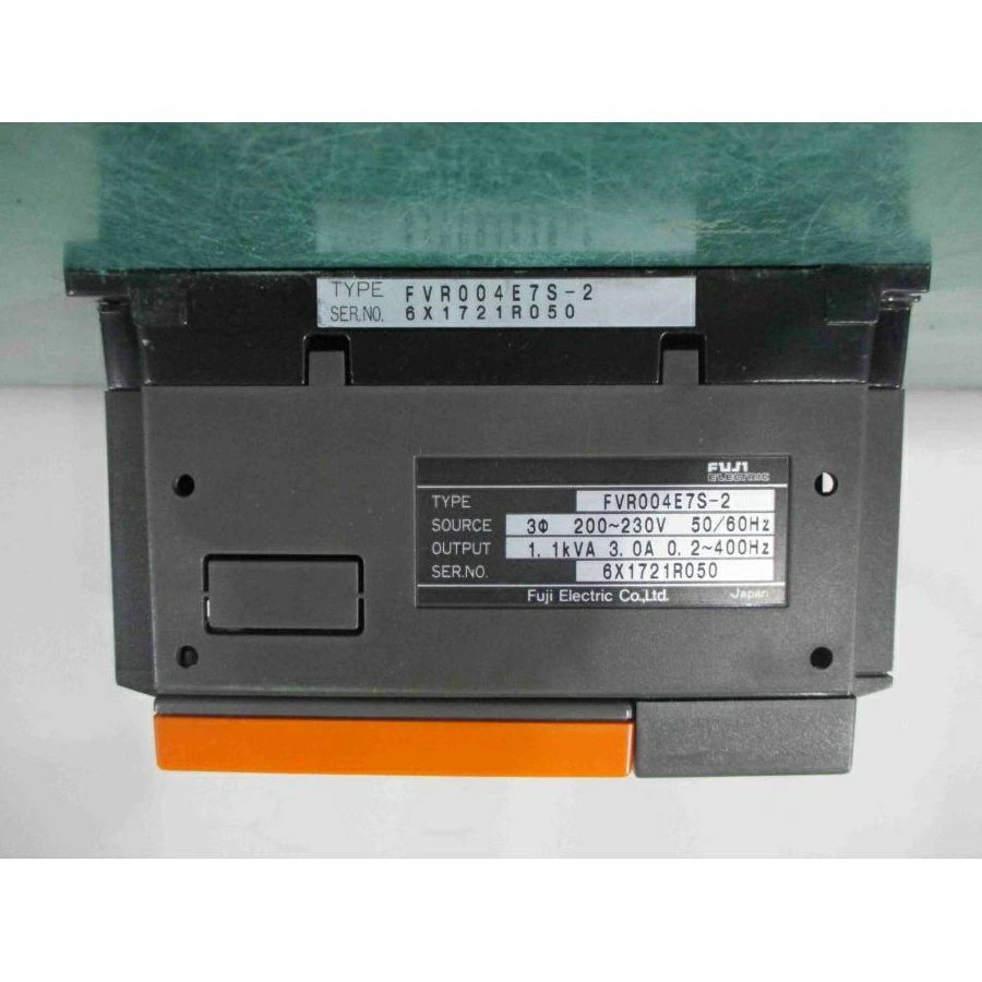 【新品 ★貨物輸送無料 】FUJI 富士電機 FVR004E7S-2 0.4KW 220V 用はたご屋取り替えっこ【６ヶ月引きうける】