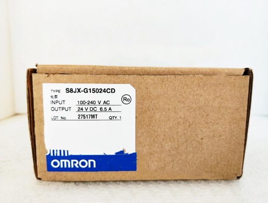 【新品★貨物輸送無料】OMRON オムロン S8JX-G15024CD 24VDC 6.5A 用スイッチングワット数【６ヶ月引きうける】