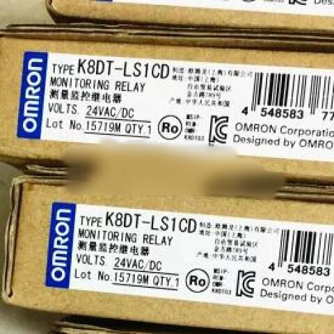 【新品 ★貨物輸送無料 】OMRON オムロン K8DT-LS1CD 24VAC/DC 用 監督すること中継ぎ【６ヶ月引き請ける】