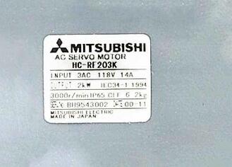 【 新品★貨物輸送無料 】HC-RF203K Mitsubishi Servo Motor HCRF203K 三菱【６ヶ月引きうける】